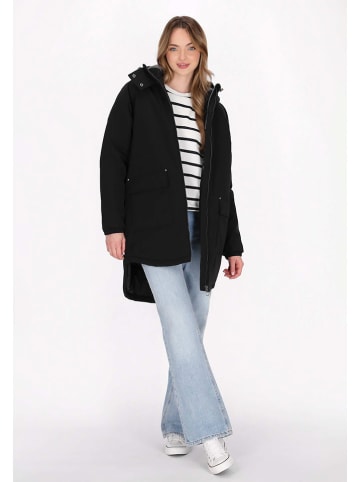 Parka w kolorze czarnym