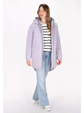 Parka w kolorze lawendowym