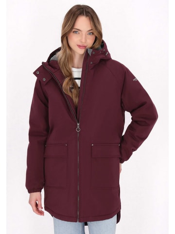 Parka w kolorze bordowym