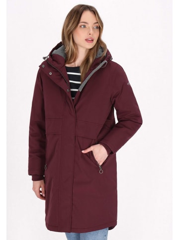 Parka w kolorze bordowym
