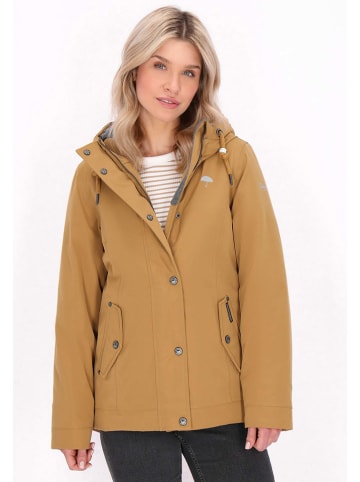 Parka w kolorze jasnobrązowym