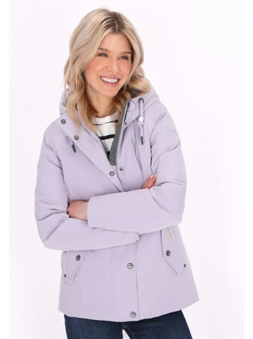 Parka w kolorze lawendowym