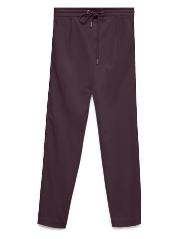 Broek auberginekleurig