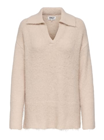 Sweter w kolorze beżowym