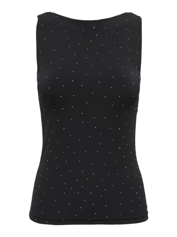 Top w kolorze czarnym