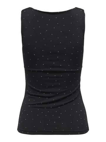 Top w kolorze czarnym