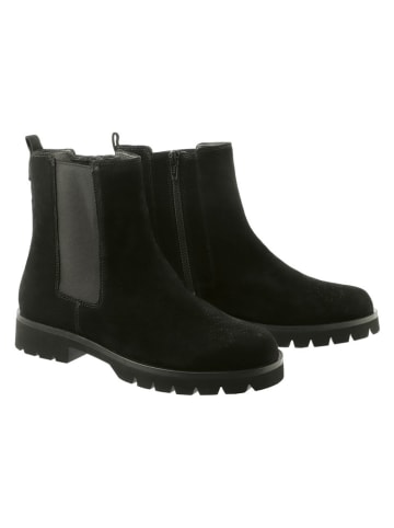 Leren chelseaboots "Robin" zwart
