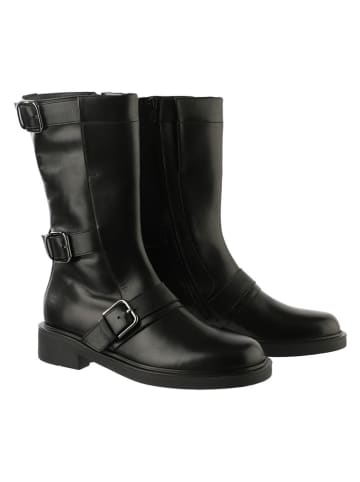 Leren boots "Billie" zwart