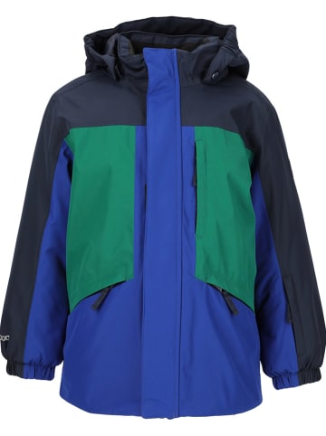 Ski-/ Snowboardjacke "Arctic" in Blau/ Grün
