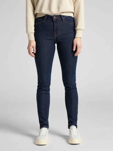 Spijkerbroek - slim fit - donkerblauw