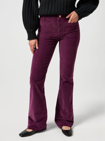 Cordhose in Lila