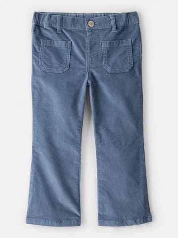 Corduroybroek blauw