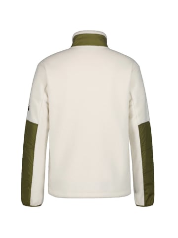 Fleece vest "Mohawk" crème/kaki