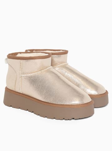 Winterboots "Milli" goudkleurig
