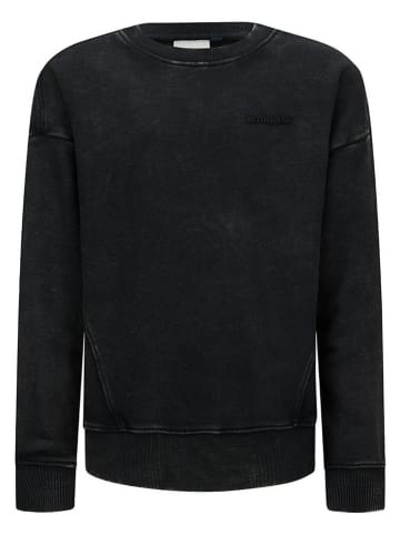 Sweatshirt "Peter" in Schwarz