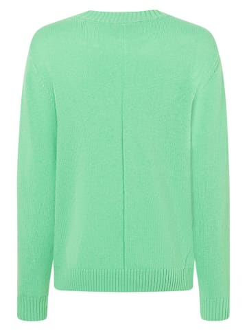 Wollpullover in Grün