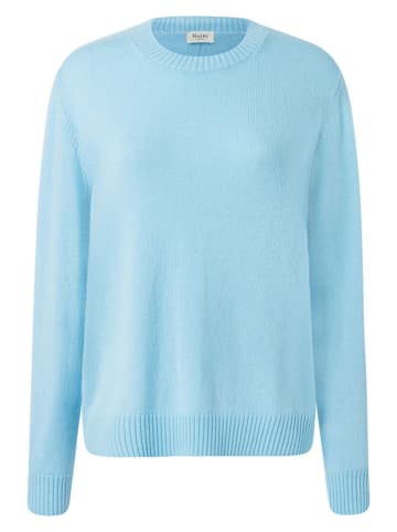 Wollpullover in Hellblau