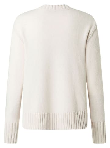 Wollpullover in Creme
