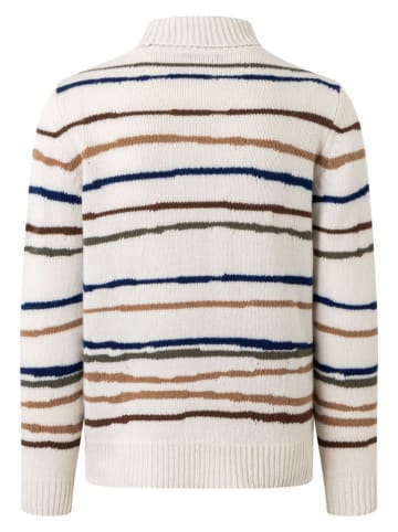 Wollrollkragenpullover in Weiß