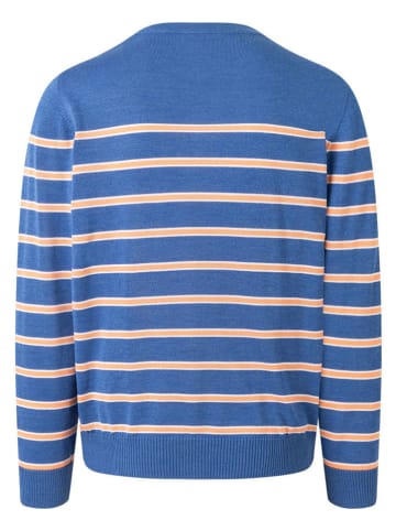 Wollpullover in Blau