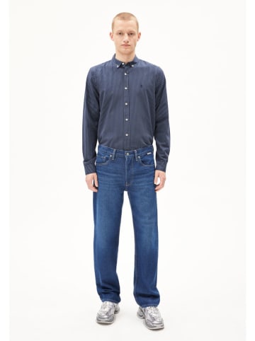 Spijkerbroek "Aary" - straight fit - donkerblauw