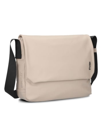 Umhängetasche in Beige - (B)34 x (H)27 x (T)12 cm
