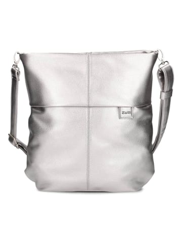 Umhängetasche in Silber - (B)31 x (H)32 x (T)13 cm