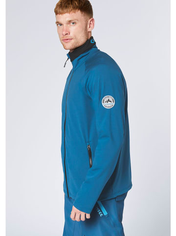 Fleecejacke in Blau