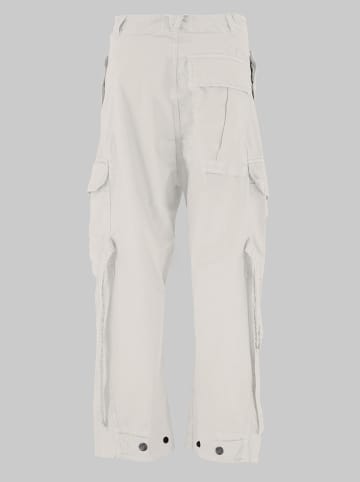 Cargohose in Weiß