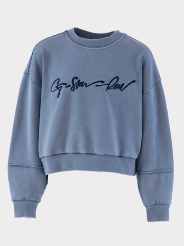 Sweatshirt in Hellblau