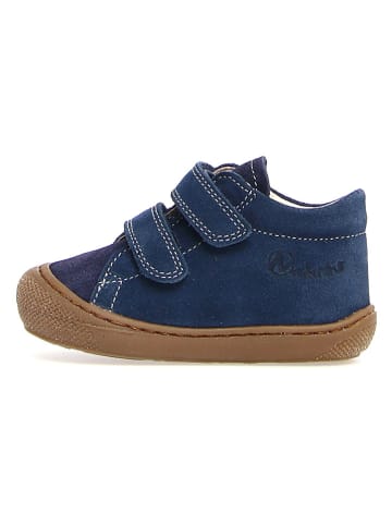 Leren loopleerschoenen "Cocoon" donkerblauw