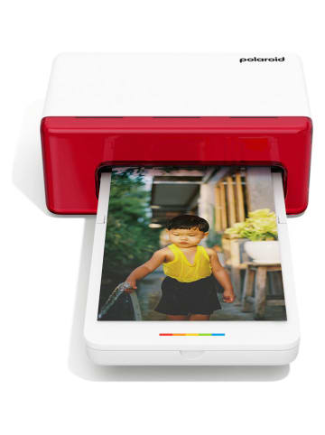Fotodrucker "Hi Print 4x6" in Weiß/ Rot
