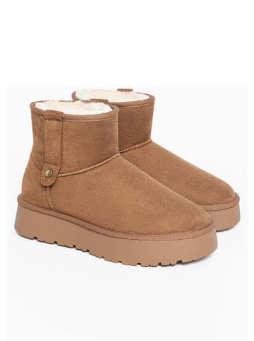 Winterboots "Christie" lichtbruin
