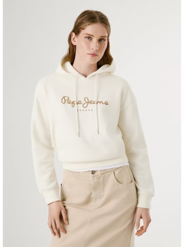 Hoodie "Baddy" in Creme