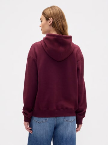 Hoodie pruimkleurig