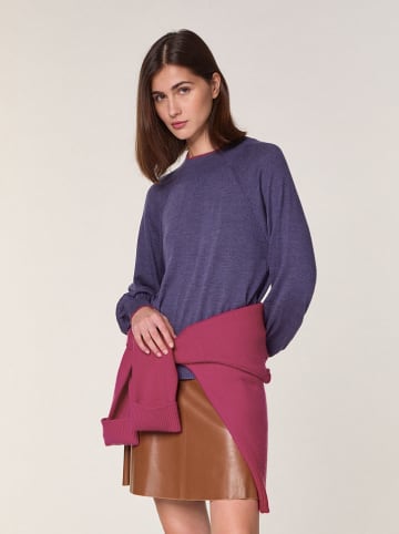 Wollpullover in Lila