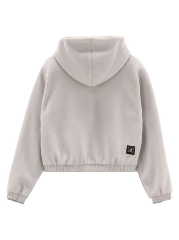 Fleece hoodie grijs