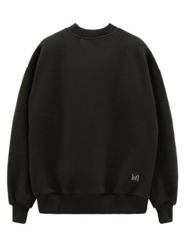 Fleece sweatshirt bruin