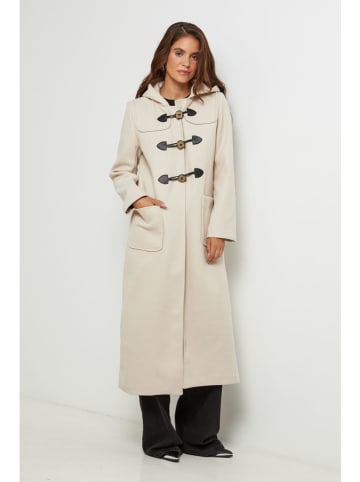 Übergangsmantel in Creme