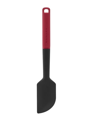 Teigschaber "Classic" in Schwarz/ Rot - (L)30 cm