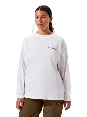 Longsleeve "Mera Peak" in Weiß