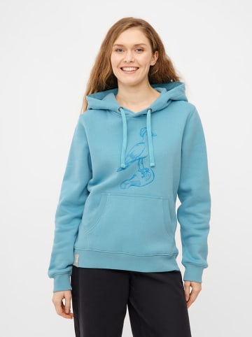 Hoodie in Hellblau