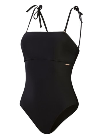 Badeanzug "Bandeau" in Schwarz