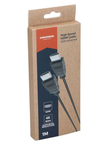 2er-Set: HDMI-Kabel in Schwarz - (L)100 cm