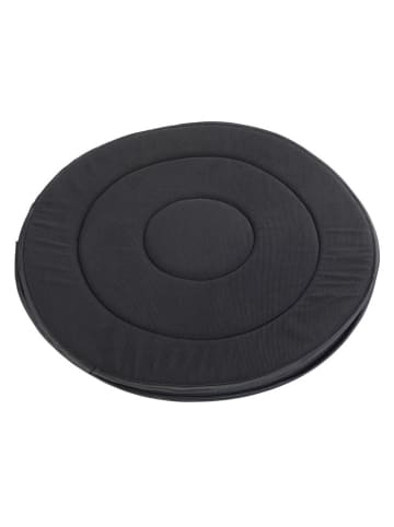 Auto-Drehkissen in Schwarz - Ø 39 cm