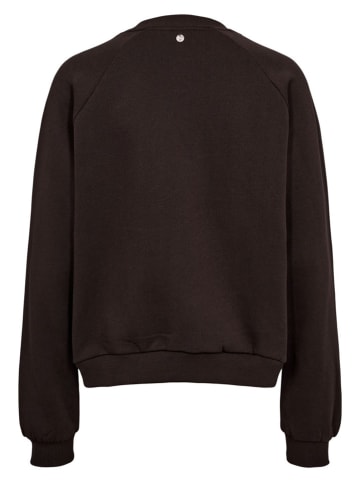 Sweatshirt in Braun