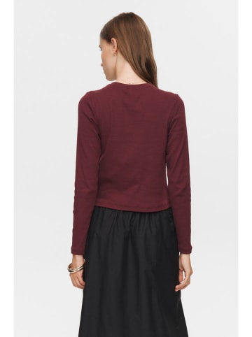 Longsleeve in Bordeaux