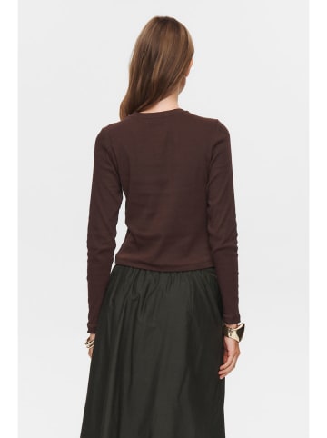 Longsleeve bruin