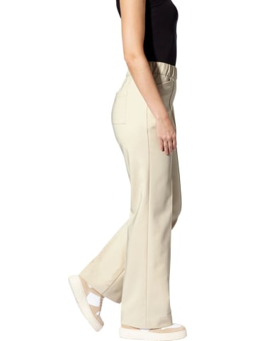 Stoffen broek crème