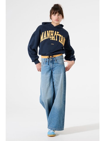 Hoodie donkerblauw